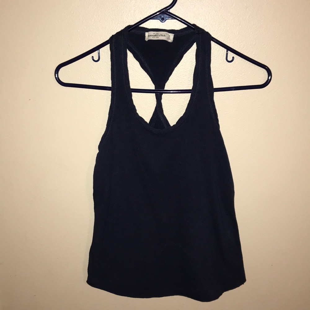 Abercrombie & Fitch Dark Navy Blue Tank Top